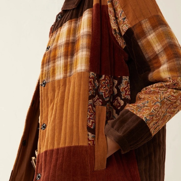 NWT Patchwork Colorblock Jacket - Picture 5 of 5